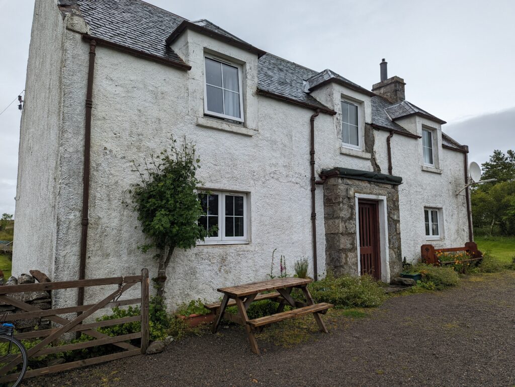 the crask in LEJOG