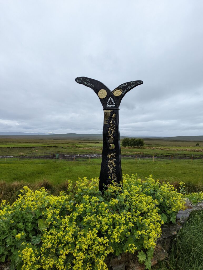 NCN Rote 1 Signpost 