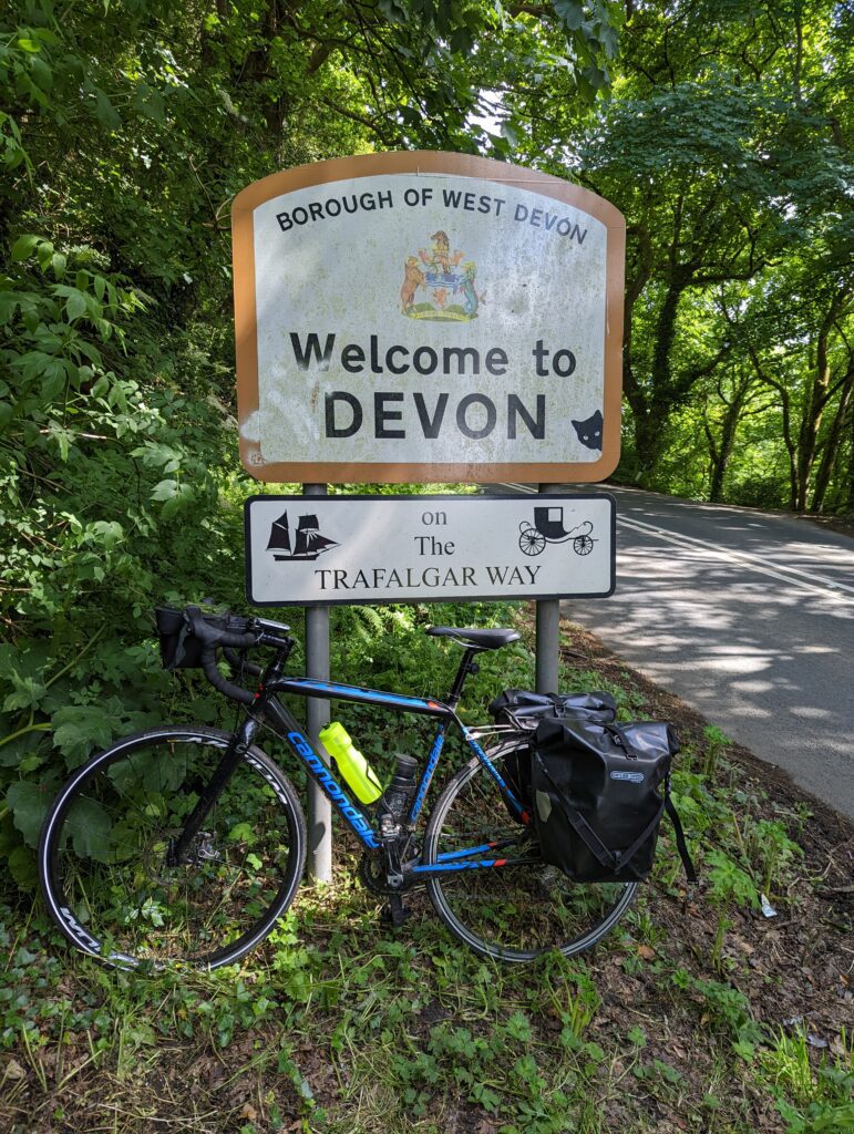 Devon county sign