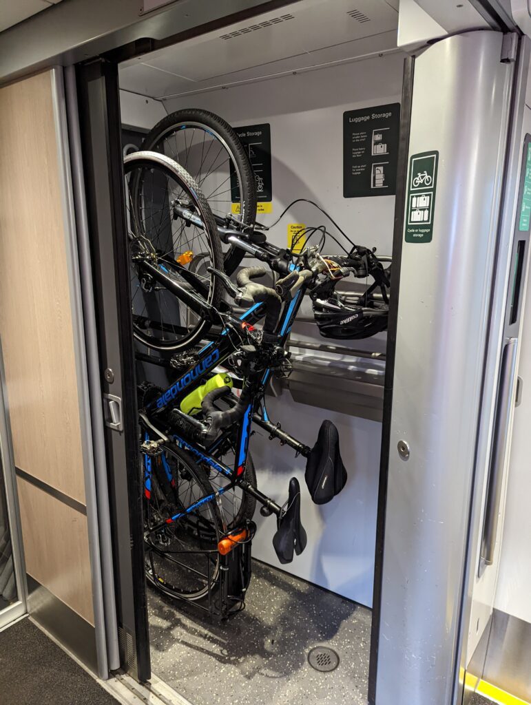 Great Western Railways Bike Storage Compartment