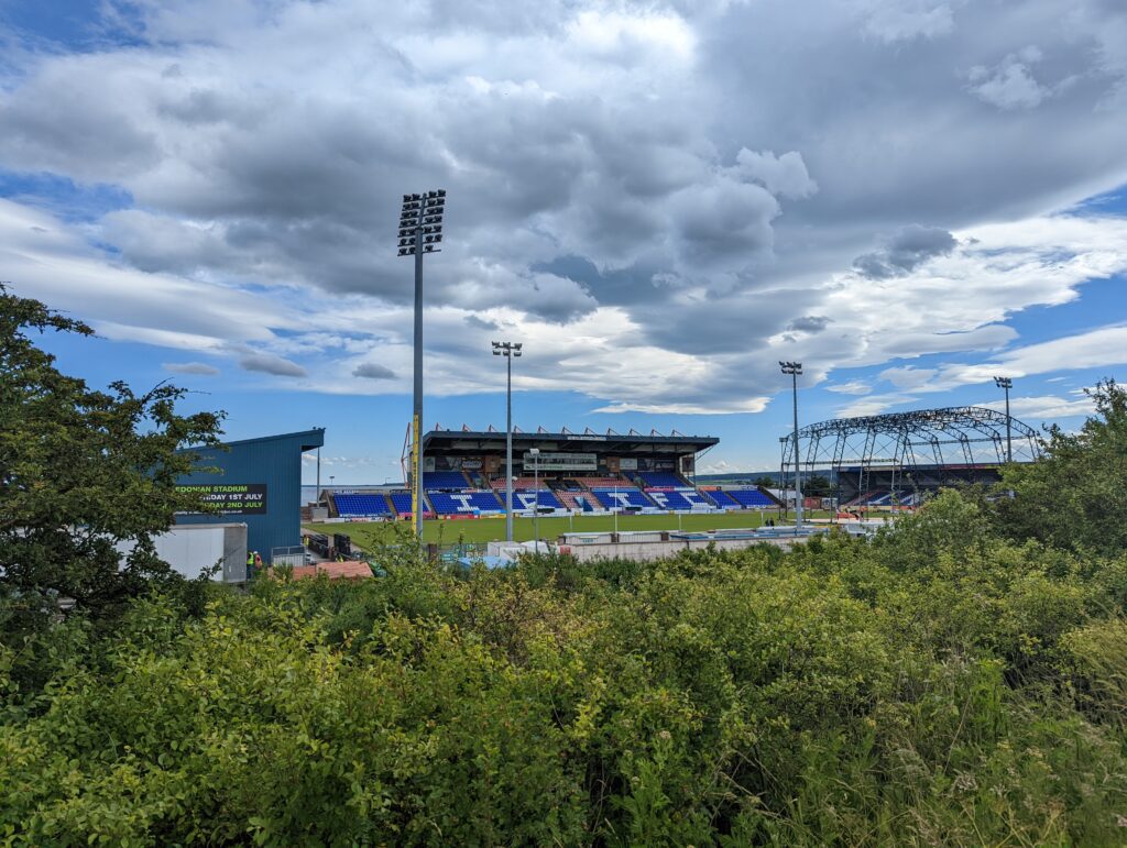 Caledonian Stadium, home of Inverness Caledonian Thistle.