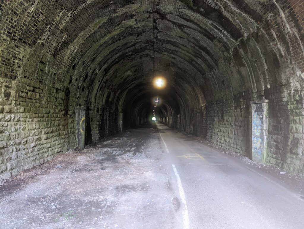 Staple Hill Tunnel on the Bristol and Railway Path