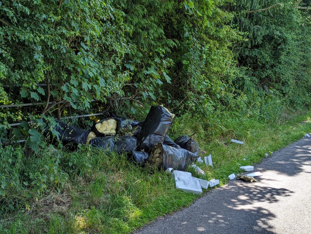 Fly Tipping Hardingwood Lane