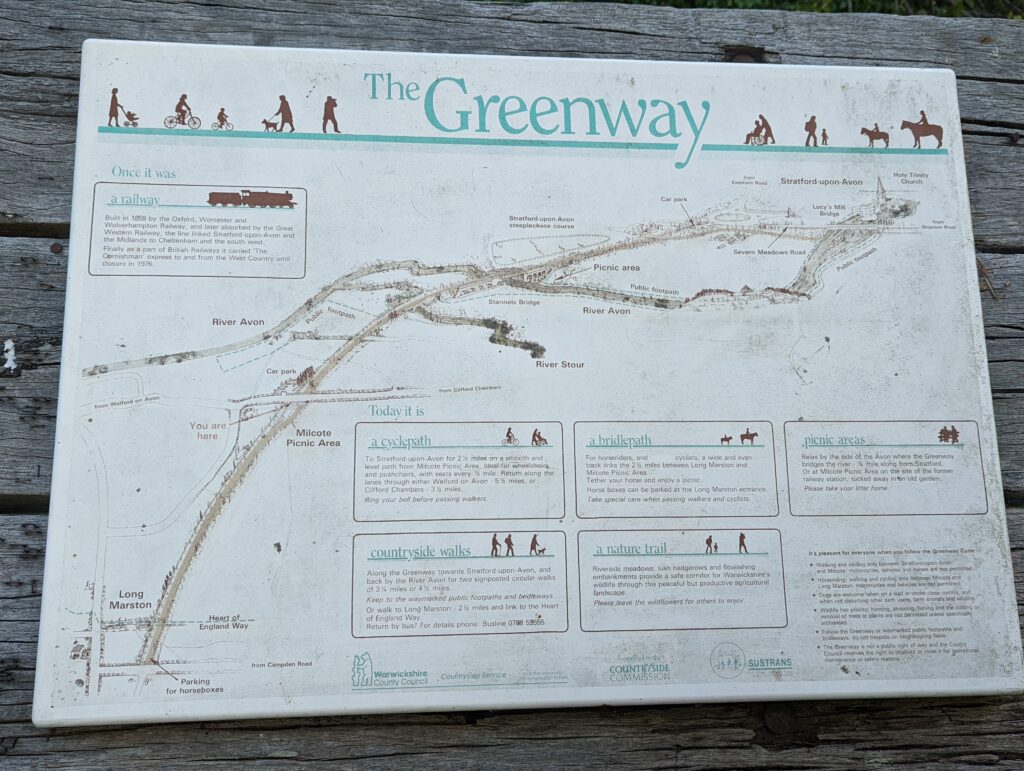 The Stratford Upon Avon Greenway NCR 5